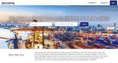 Desktop Screenshot of jobsinlogistics.com